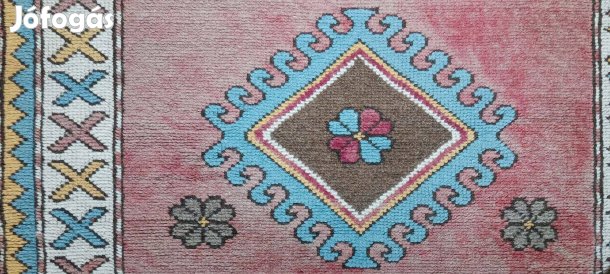 Kézi szövésű Török (kilim) szőnyeg eladó! Különleges szín!