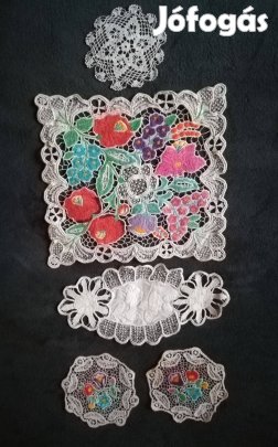 Kézimunka, hímzett terítők,többféle!/63