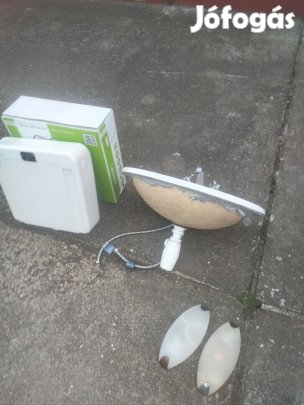 Kézmosó laguna tartály Lámpa