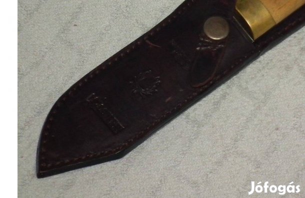 Kézműves Nagy István vitrines állapot vadászkés kés