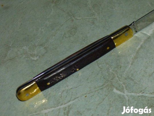 Kézműves bicska Belencsák új szalonnázó fekete dió nyéllel