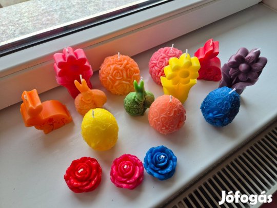 Kézműves gyertyák