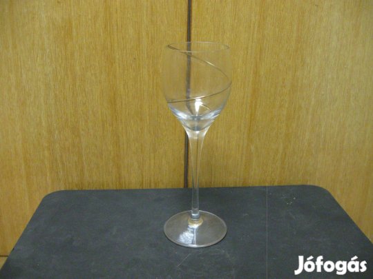 Kézműves likőrös pohár eladó !