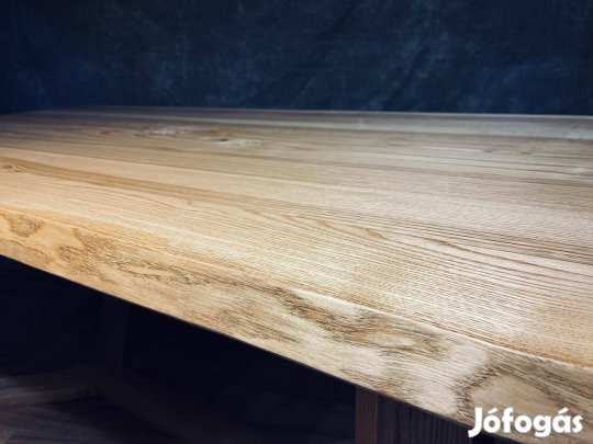 Kézműves tömör kőrisfa asztal eladó 