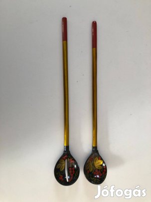 Kézzel festett díszkanálpár eladó