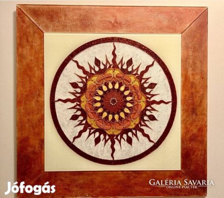 Kézzel festett egyedi üveg kép