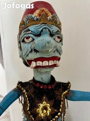 Kézzel festett eredeti Wayang bábu