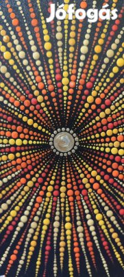 Kezzel festett mandala