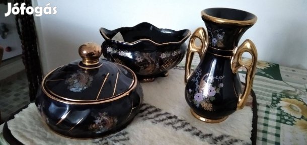 Kézzel festett porcelán szett