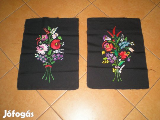 Kézzel hímzett falikép még keretezni kell régi, de új ár/db