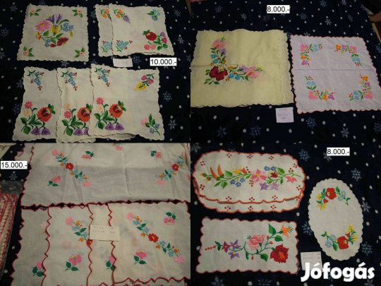 Kézzel himzett teritők