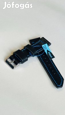 Kézzel készült bőr óraszíj 22mm