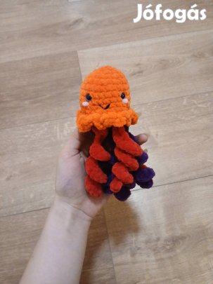 Kézzel készült horgolt medúza 