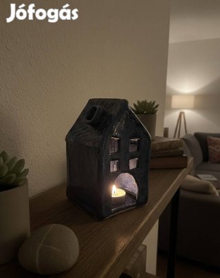 Kézzel készült mécsestartó