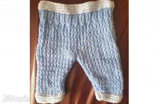 Kézzel kötött bébi nadrág eladó