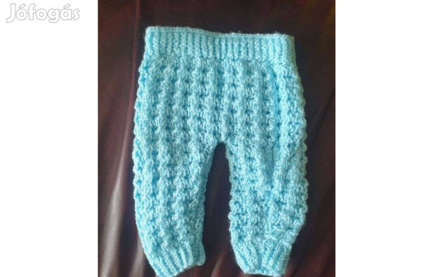 Kézzel kötött bébi nadrág eladó