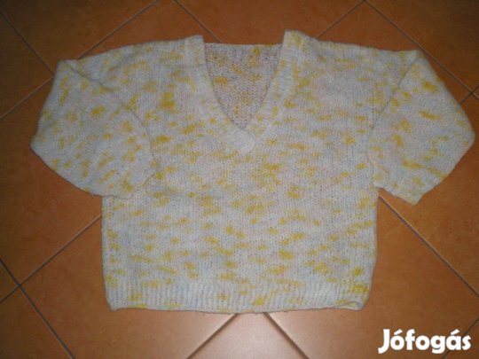 Kézzel kötött női pulóver világos színekben M-es L-es M L