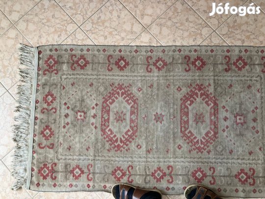 Kézzel szőtt régi keleti szőnyeg 184 x 90 cm