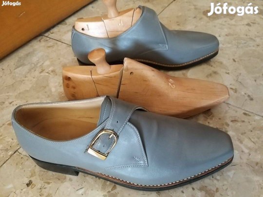 Kézzel varrott bőr férfi félcipő (41,5 )