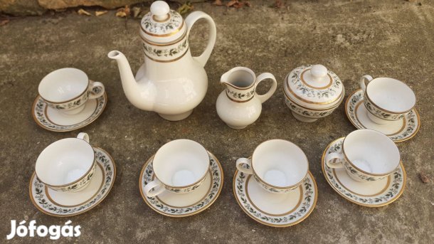 Khala petrezselyem mintás kávés készlet