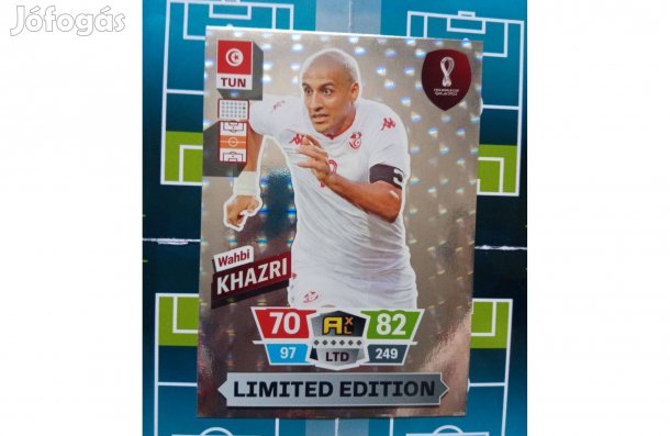 Khazri (Tunézia) Panini Fifa World Cup 2022 Qatar XXL Limited kártya