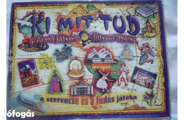 Ki mit tud A szerencse és a tudás játéka társasjáték
