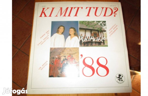 Ki mit tud '88 bakelit hanglemez eladó