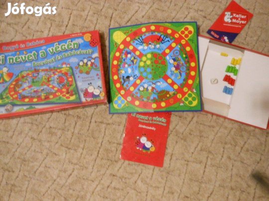 Ki nevet a végén Bogyóval és Babócával társasjáték kisgyerkőcöknek