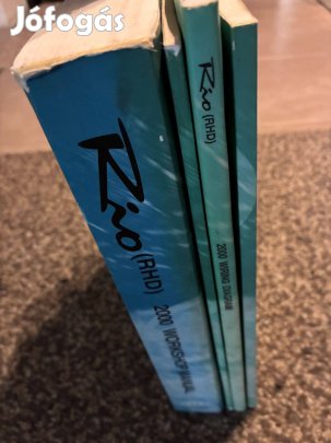 Kia Rio javítási szerelési karbantartási utasítás kézikönyv