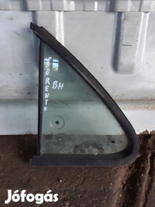 Kia Sorento Bal Hátsó Fix Üveg + Gumikéder