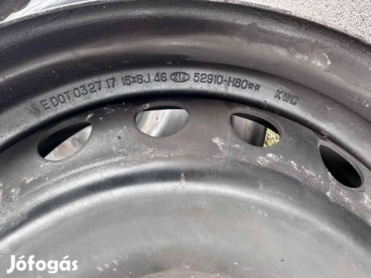 Kia lemez felni 15" 4x100 54,1 középfuart