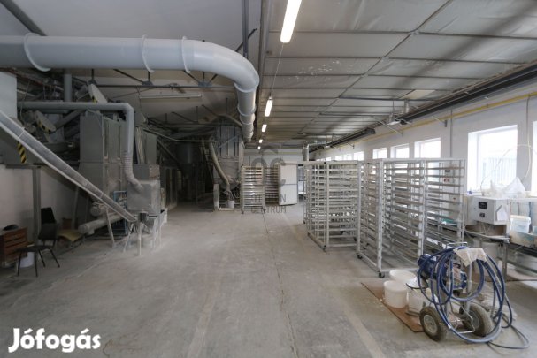 Kiadó 1632 m2 alapterületű gyártócsarnok Gödön!