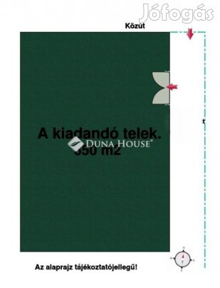 Kiadó 650 nm-es ipari terület Siófok