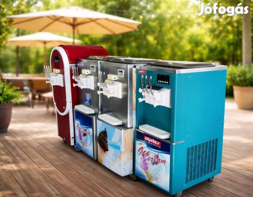 Kiadó, bérelhető Gongly fagyigép, lágyfagylalt gép, lágyfagylaltgép