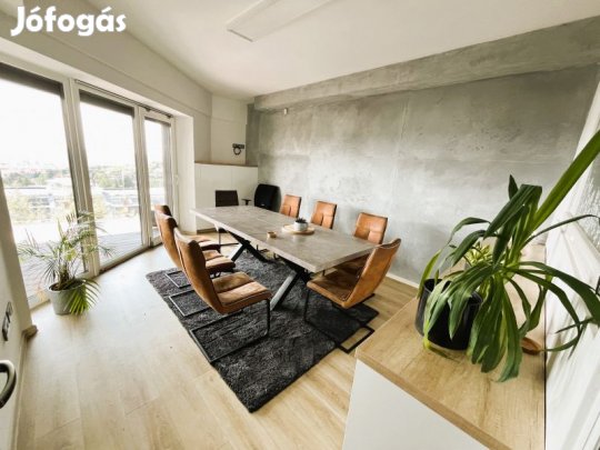 Kiadó csodás panorámás téglalakás/iroda helység