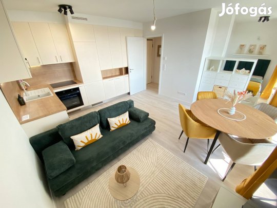 Kiadó panorámás, napos, vadonatúj lakás a Park West 3-ban