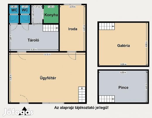 Kiadó üzlethelyiség - Budapest VIII. kerület, Népszínház utca