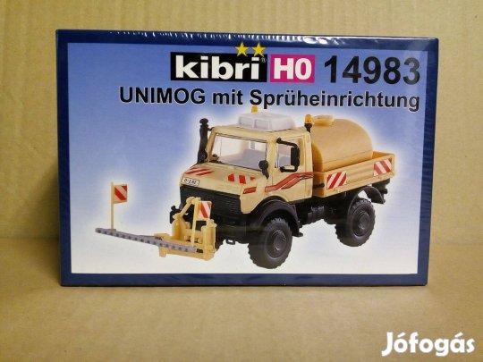 Kibri 14983 Unimog permetező modell építőkészlet H0