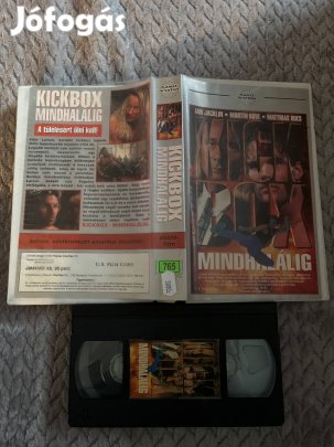 Kickbox mindhalálig vhs nagytok akció