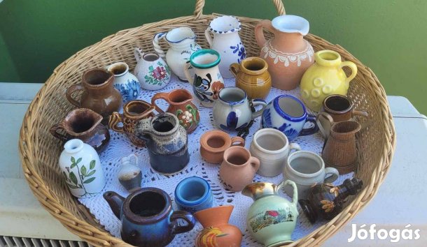 Kicsi kancsó, korsó gyűjtemény 26 db