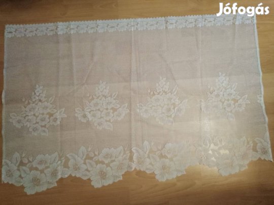 Kicsi méretű vitrázs függöny 70 cm x 116 cm