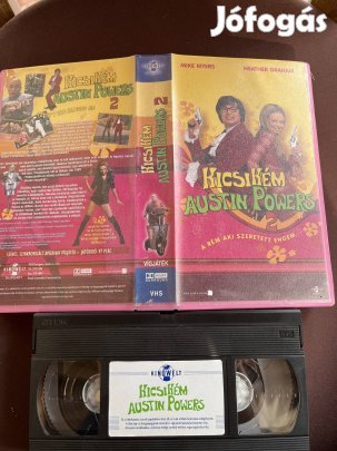 Kicsikém Austin Powers 2 vigjáték vhs 