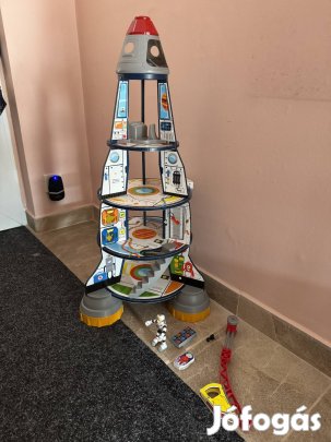 Kidkraft Rocket Ship Play Set (űrrakéta fa játékszett) 