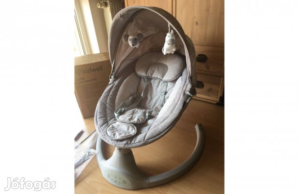 Kidwell Luxi 2in1 ringató-zenélő Elektromos hinta távirányítóval