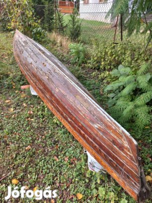 Kielboat valódi fából dekorációnak