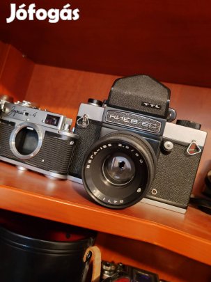 Kiev 6C TTL prizmával és objektívvel