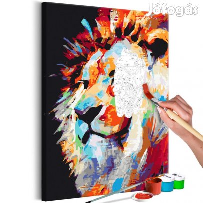 Kifestő - Színes oroszlán 2