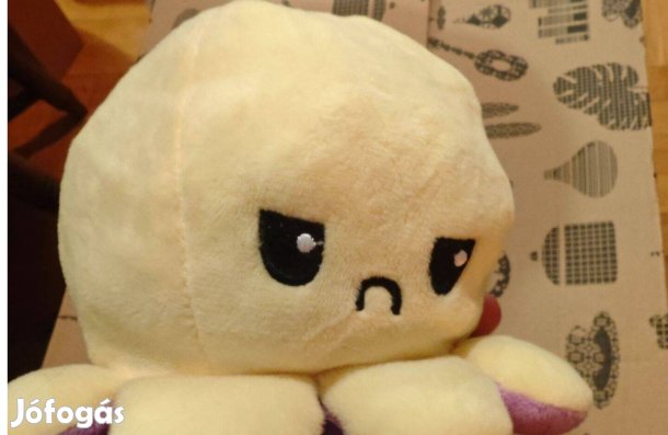 Kifordíthatós plüss medúza figura Lila - Sárga