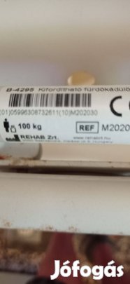 Kifozditható fürdökádülöke eladó !