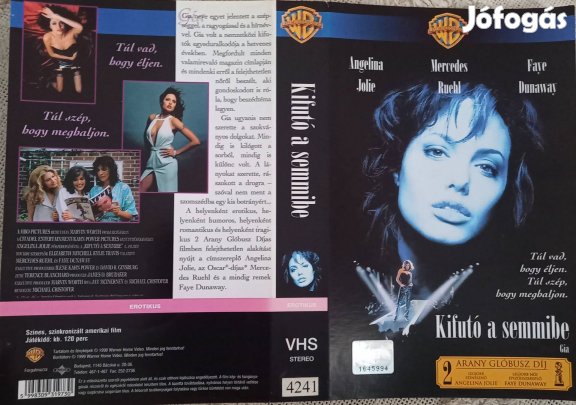 Kifutó a semmibe - thriller vhs - nagytok